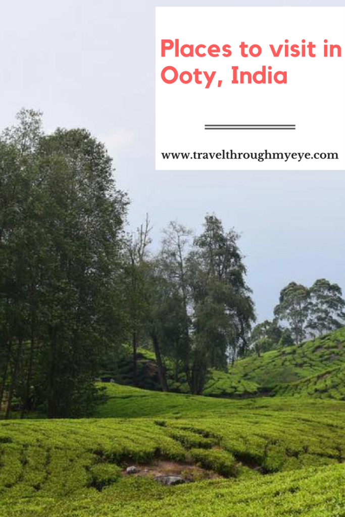 Places to visit in ooty and coonoor