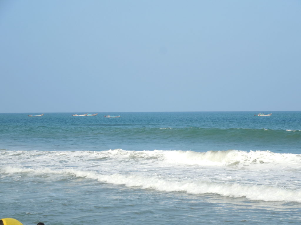 Bay Of Bengal beside Sea Shore Temple