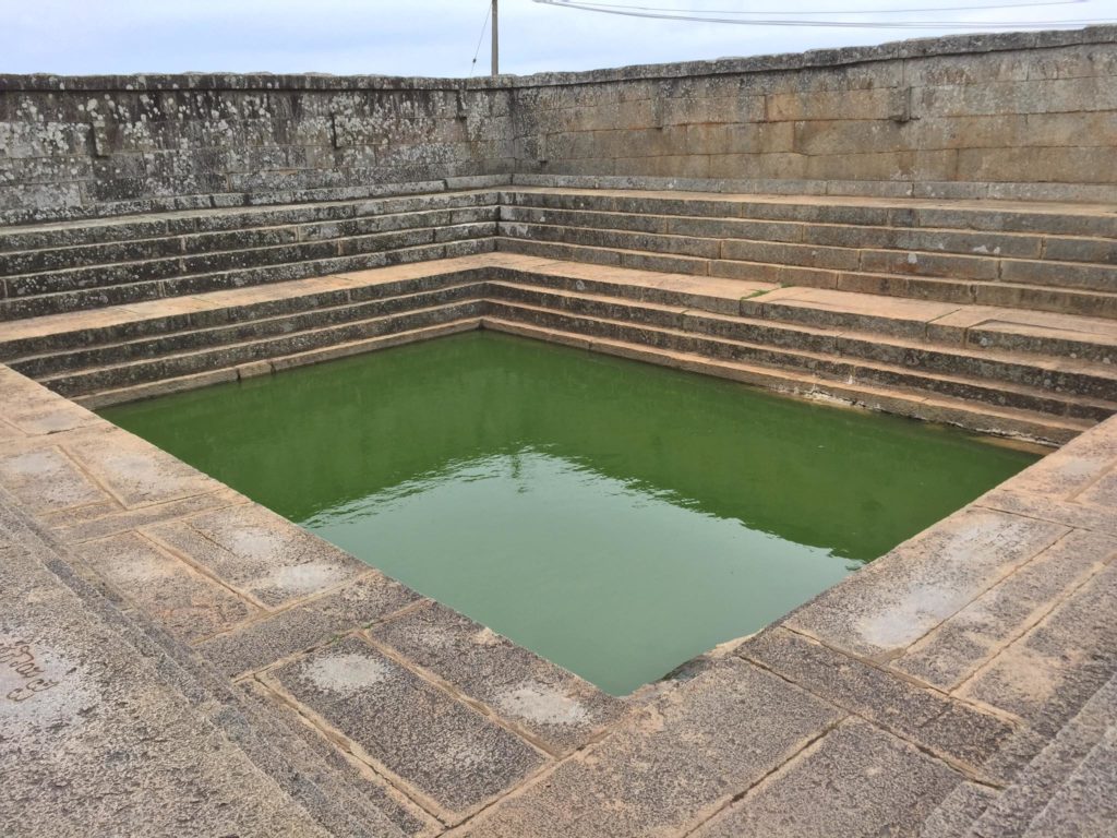 Pond behind the Nandi Temple