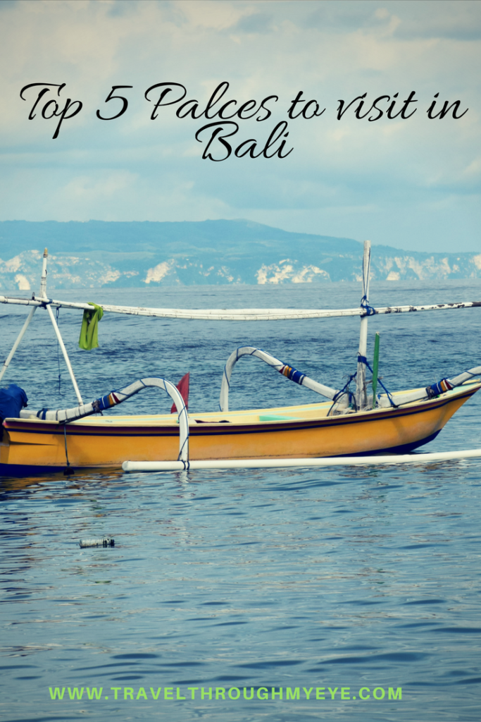 top 5 Palces to visit in Bali