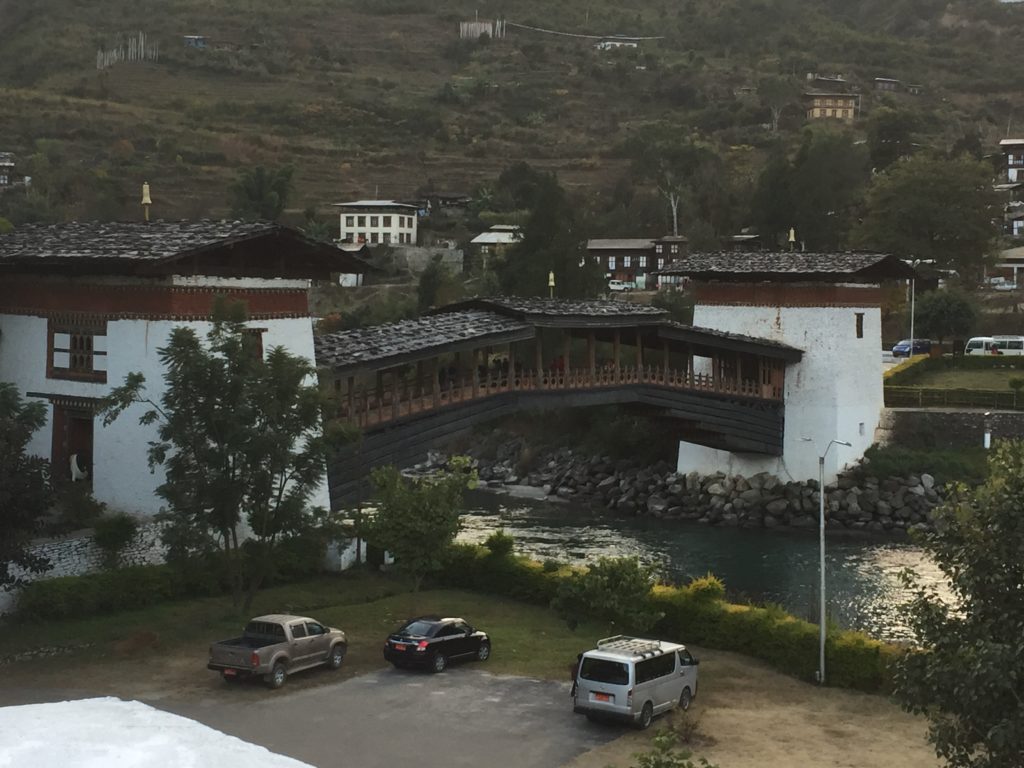 iew from the Punakha Dzong, Bhutan