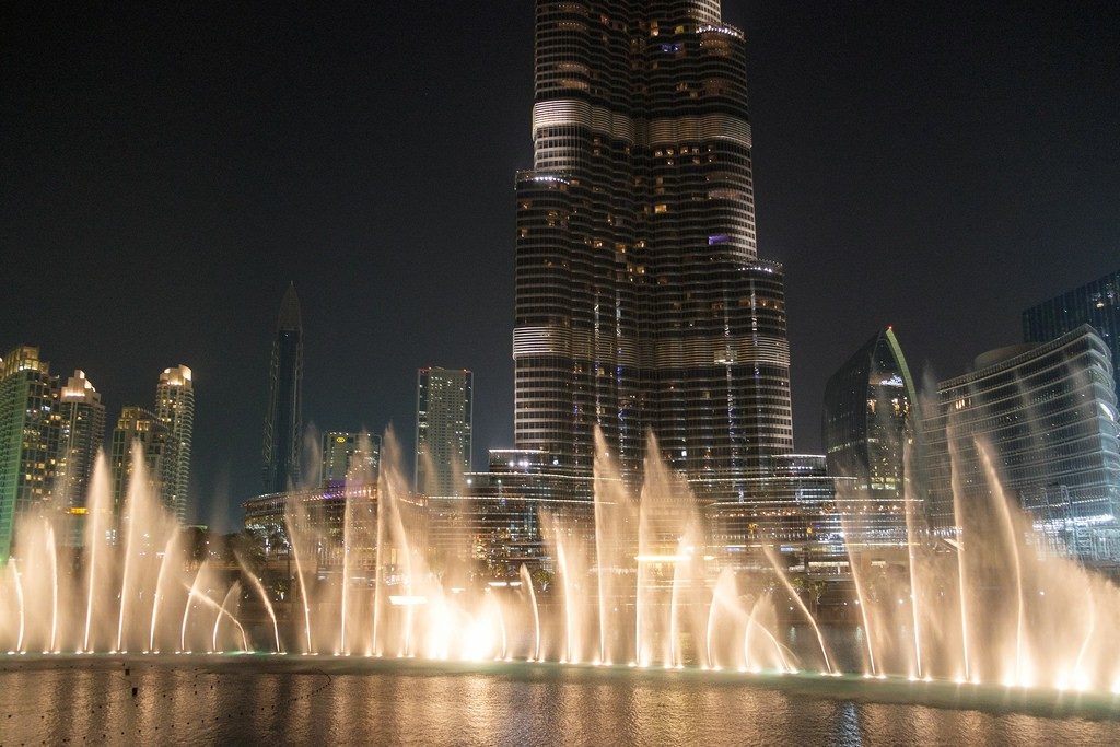 Dubai Fountain for Dubai sightseeing tours