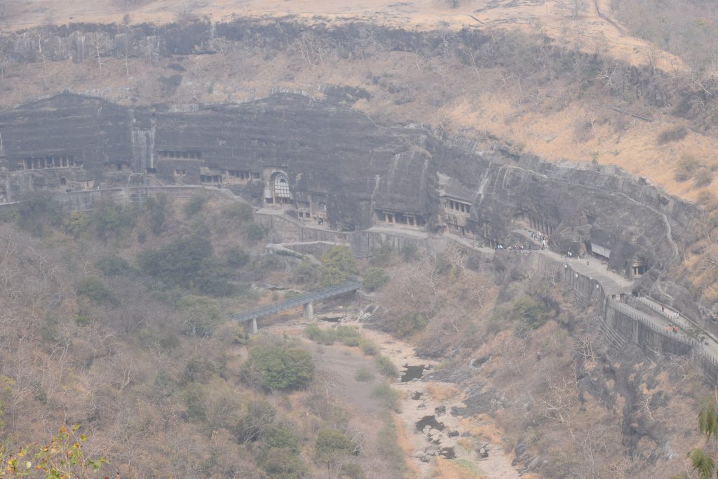 Ajanta Cave from the view point