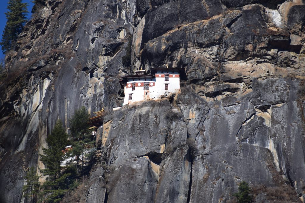 View of Tiger nest from Far