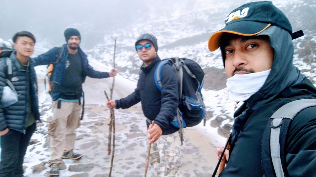 We 3 freiends at the Sandakphu Trek