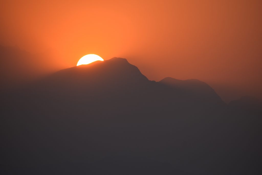 Tadapani Sunrise in Poon hill trek