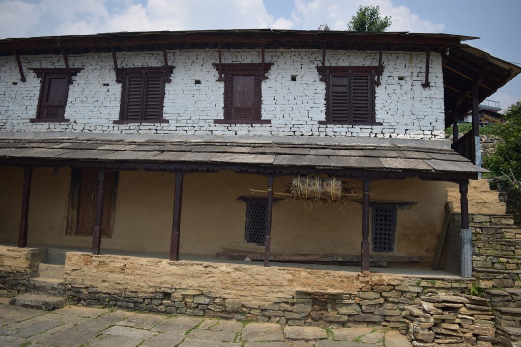 Typical houses at Ghorepani Poon hill trekking