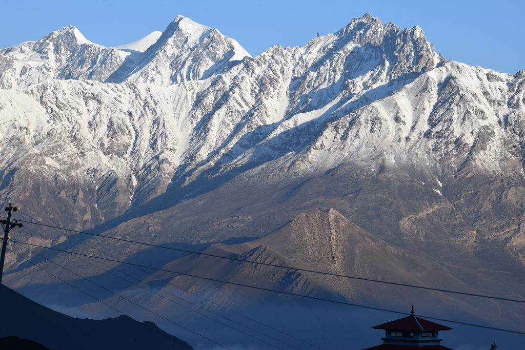 View from Nepal Muktinath Yatra