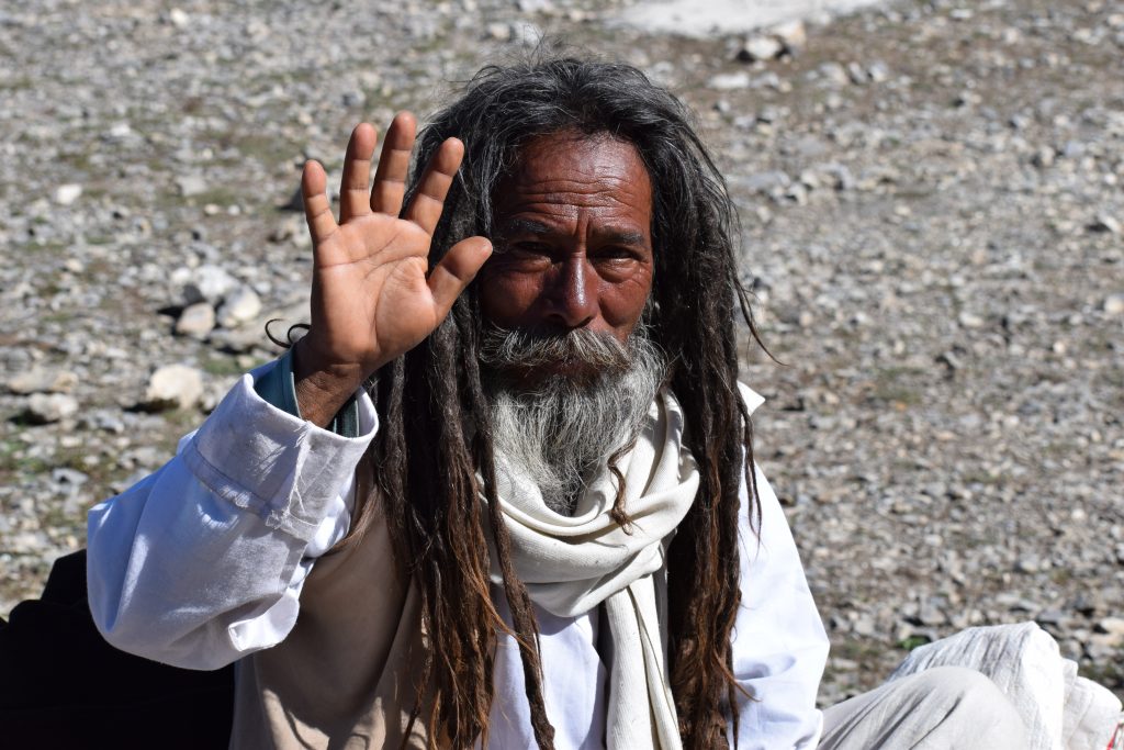 Babaji's Blessing while Muktinath darshan