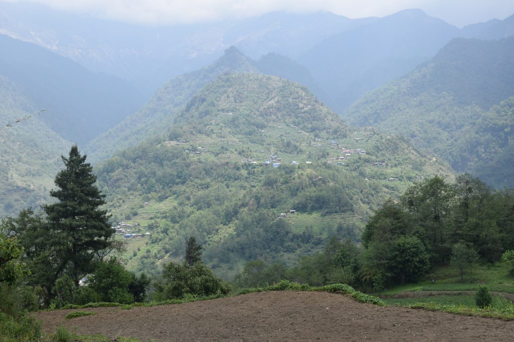 Sikha Village towords Ghorepani