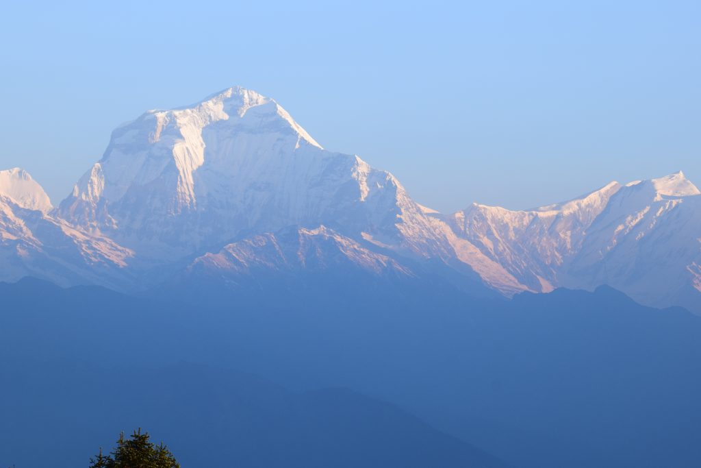 Annapurna South from Ghorepani