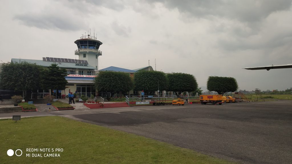 Beautiful Pokhara Airport