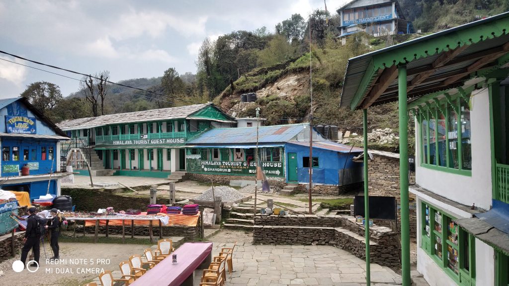 Tree house at GHorepani Poon hill Trek