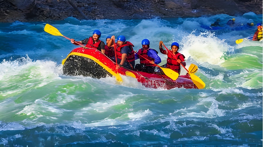 River Rafting, in Rishikesh