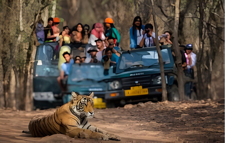 Wildlife Safari Ranthambore, in Rajasthan